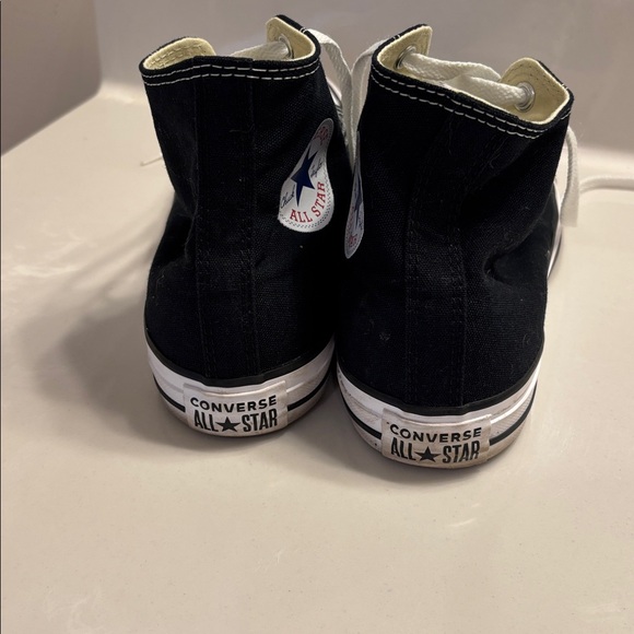 Converse Chuck Taylor All Star Black and White High-Tops - Picture 2 of 8